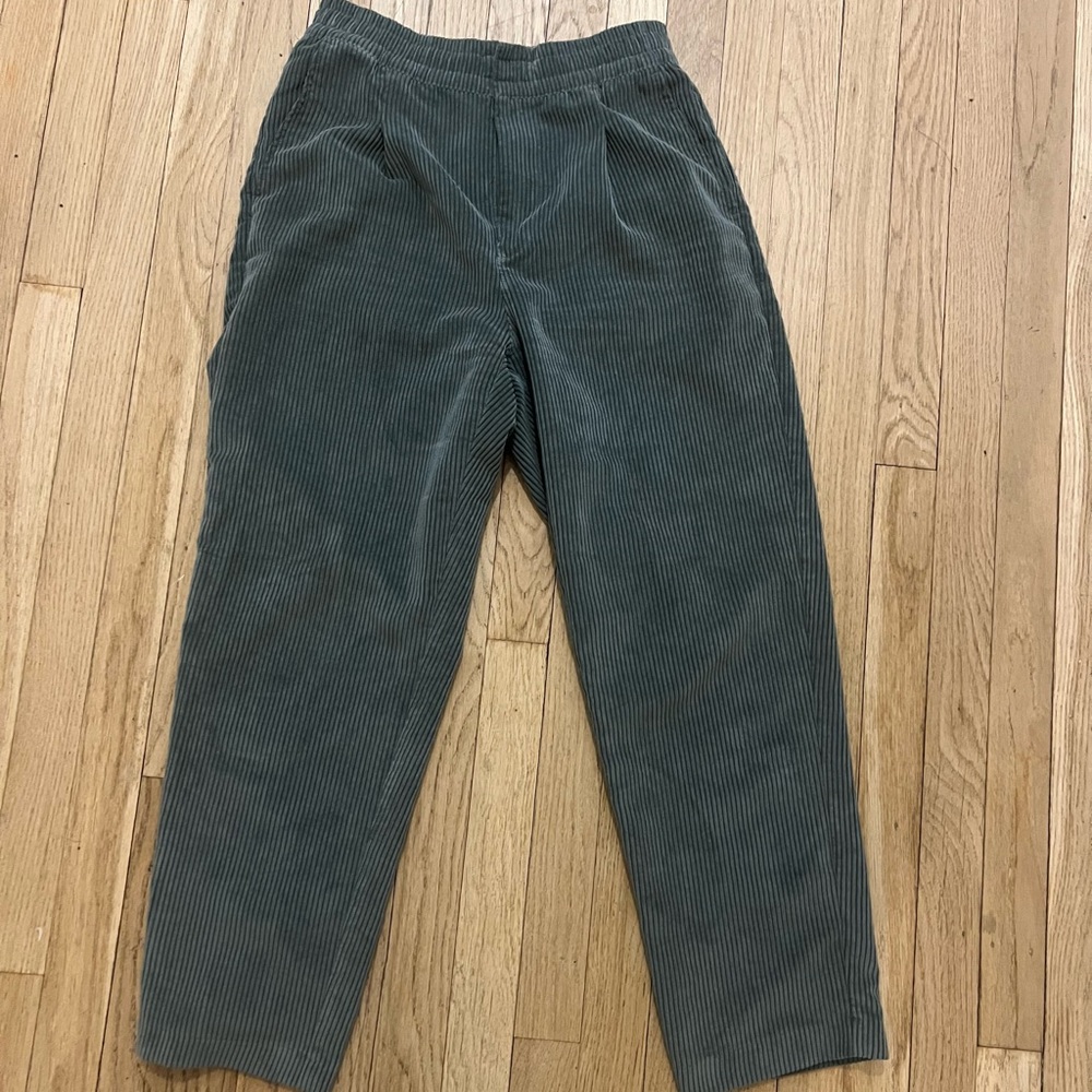 Lot of 2 Gap high rise corduroy pants sz S